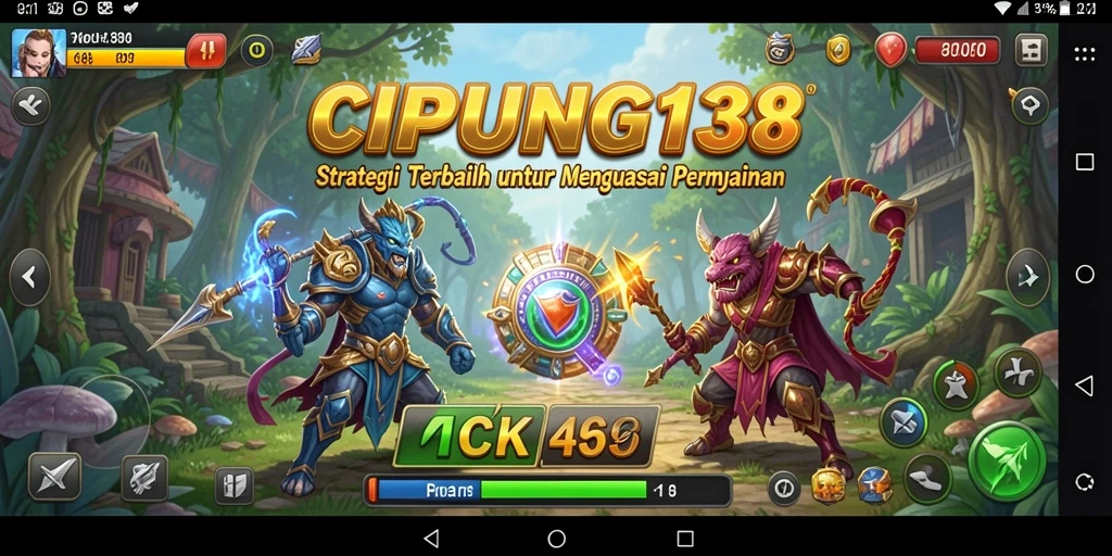 Tampilan menarik dari gameplay Strategy dalam CIPUNG138.