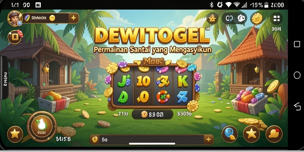 Tampilan gameplay DEWITOGEL yang seru dan penuh warna.