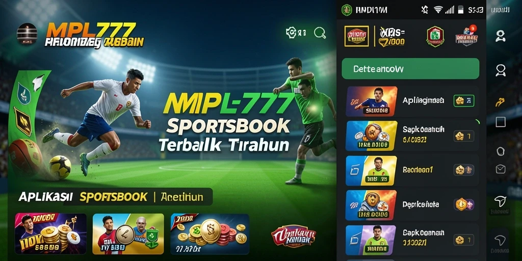 Tampilan gameplay menarik dalam aplikasi sportsbook MPL777.