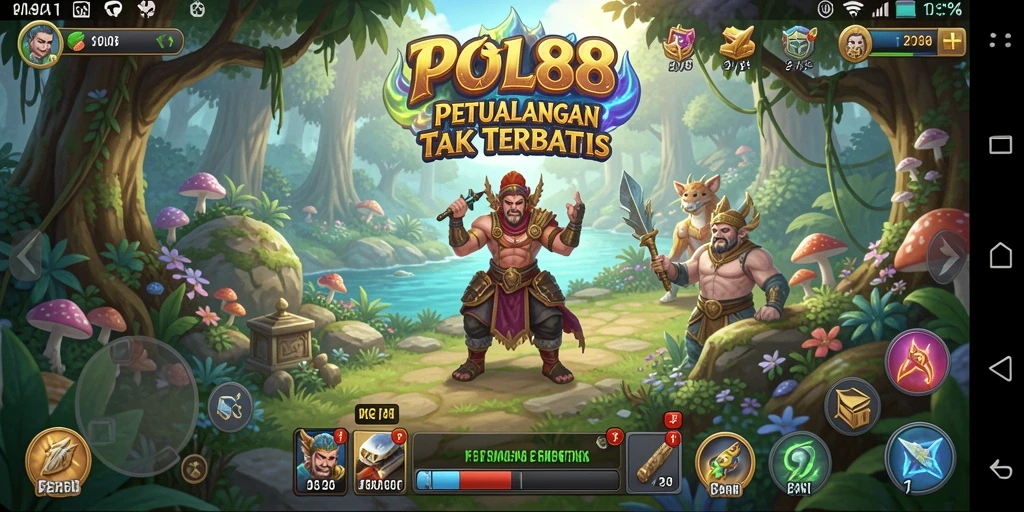 Screenshot gameplay POL88 menampilkan pertarungan seru dan eksplorasi dunia yang luas.