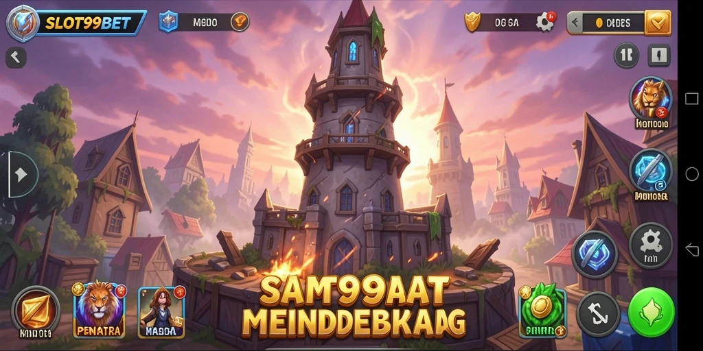 SLOT99BET menampilkan aksi seru dalam Tower Defense dengan menara yang kuat.