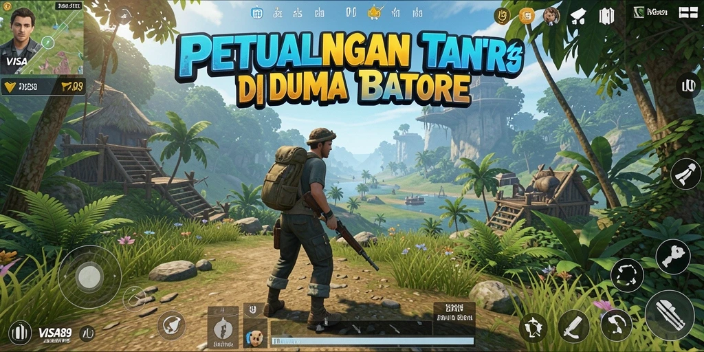 Tangkapan layar menunjukkan eksplorasi mendalam di dunia Open World.